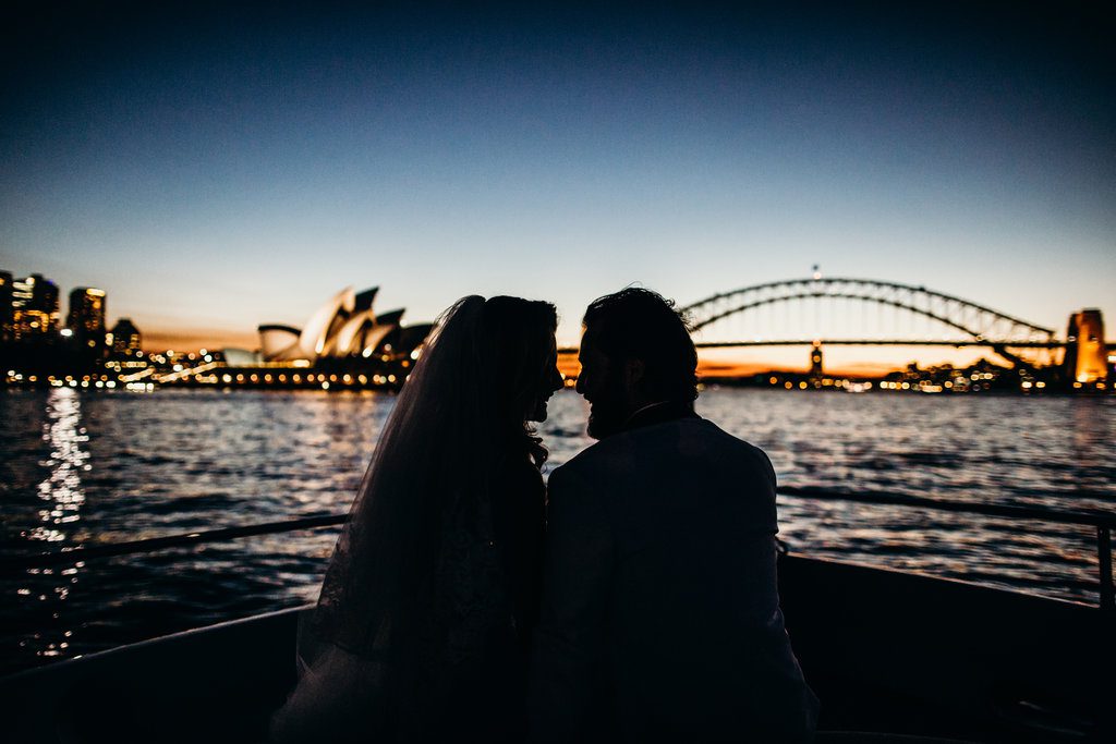 Modern Wedding On The Harbour For Rebecca & Andrew - Doltone House